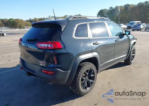 2017 Jeep Cherokee Trailhawk 4X4 из США, поврежденный, VIN 1C4PJMBSXHW639609